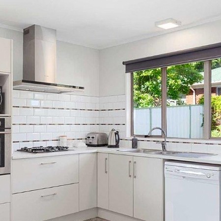Betta Blinds Blockout Blind For Night Time Privacy In Your Kitchen
