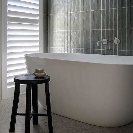 Shutters Create A Modern Look